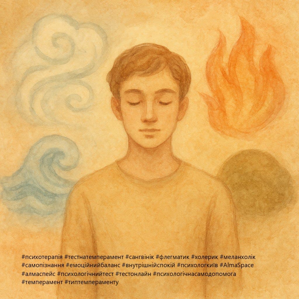 Сангвінік, флегматик, холерик чи меланхолік?